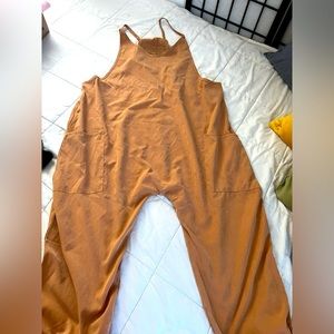 Hippie Overalls - Size XL - Terra Cotta